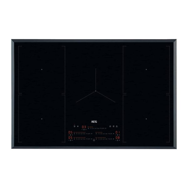 induktsioonpliidiplaat 80 cm Hob2Hoodiga 6000 Bridge IKE85753FB, AEG
