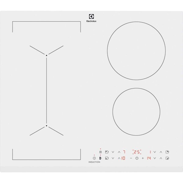 induktsioonpliidiplaat 60 cm, 600 Bridge LIV63431BW, Electrolux