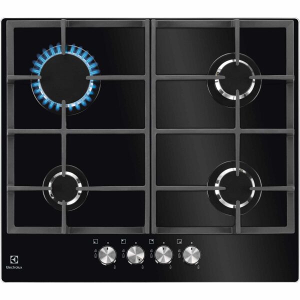 gaasipliidiplaat 60 cm 600 Keraamiline gaasipliidiplaat KGG6426K, Electrolux