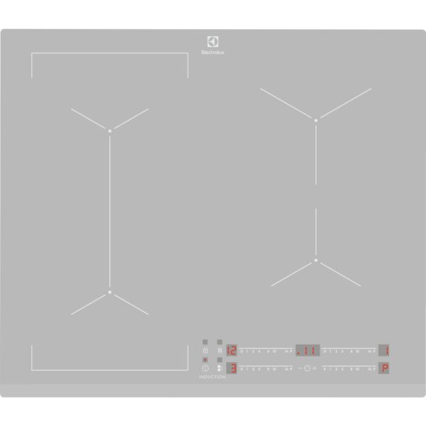 induktsioonpliidiplaat 60 cm 600 Bridge EIV63440BS, Electrolux