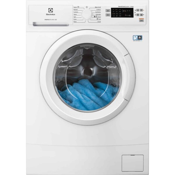 PerfectCare 600 SensiCare Pesumasin sügavus 33.8 cm, EW6SM504W, Electrolux