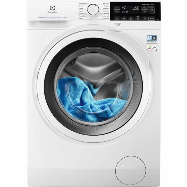 PerfectCare 700 SteamCare Pesumasin sügavus 63.6 cm EW7F349PW, Electrolux