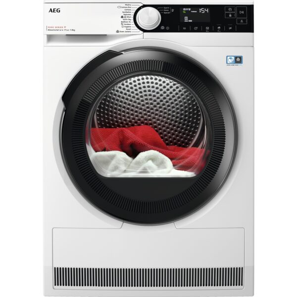 Trummelkuivati sügavus 63.8 cm TR938H4CE, AEG