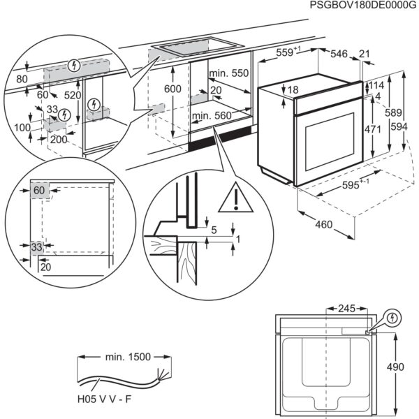 integreeritav auruahi SteamBoost 800 EOB8S39H, Electrolux - Image 4