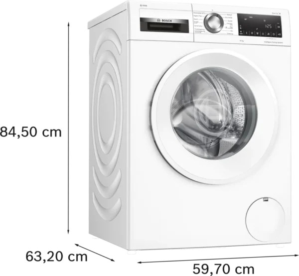 Seeria 6, Pesumasin, 10 kg, 1400p/min, EEC-C, WGG254AMSN Bosch - Image 4