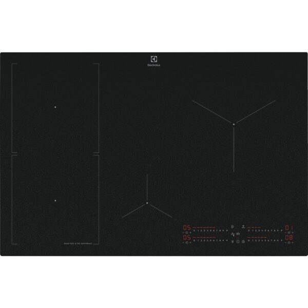 induktsioonpliidiplaat 80 cm Hob2Hoodiga 800 Sense Boil+Fry, EIS87453IZ, Electrolux