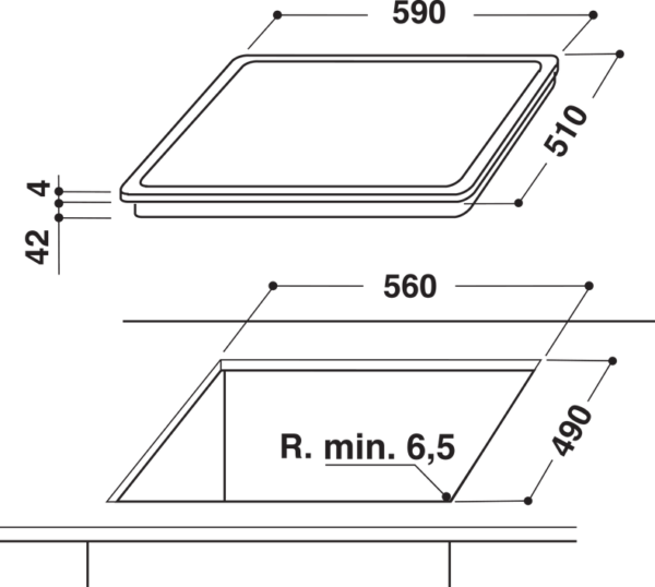 Keraamiline pliidiplaat Whirlpool AKT8210LX - Image 3