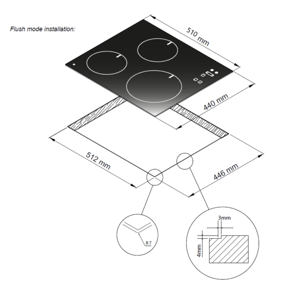 Induktsioonplaat Greentek BIM430 - Image 4