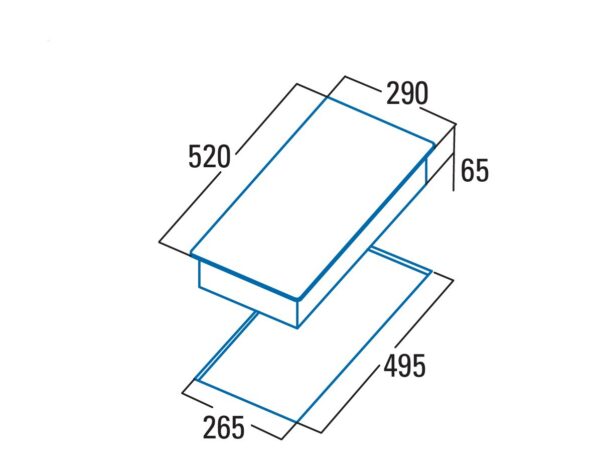 Keraamiline pliidiplaat Greentek GTV30BK - Image 2