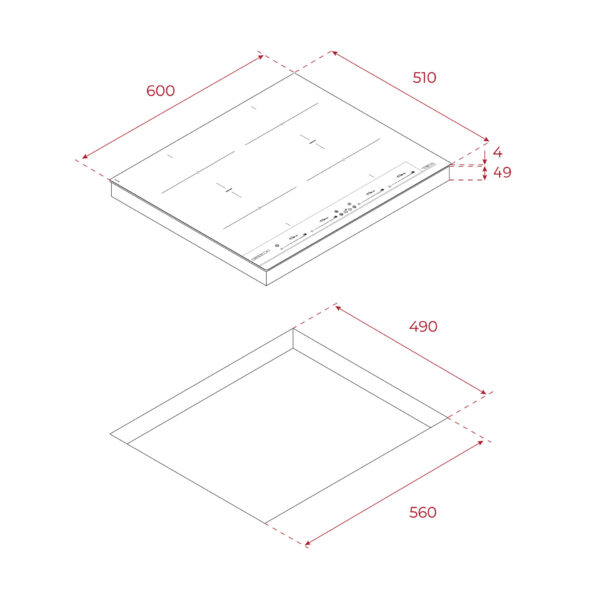 Induktsioonplaat Teka IBF 64-G1 MSP BM - Image 6