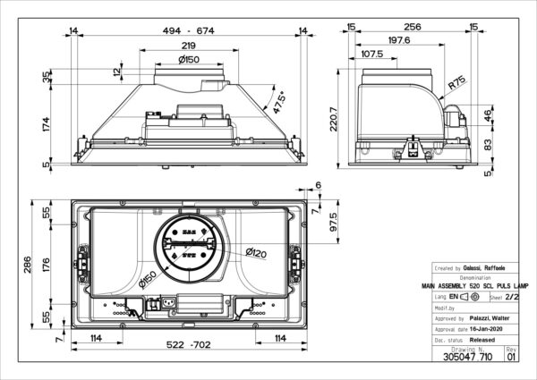 Õhupuhastaja Faber Inka Smart C LG A52 - Image 4
