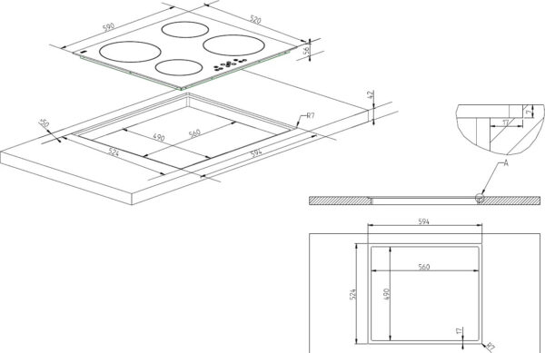Induktsioonplaat Kluge KPI6010B - Image 4