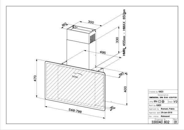 Õhupuhastaja Faber V-AIR FLAT - Image 3