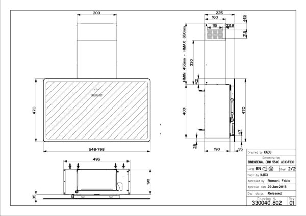 Õhupuhastaja Faber V-AIR FLAT - Image 4