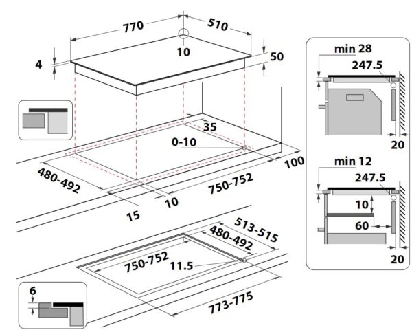 Induktsioonplaat Whirlpool WFS1577CPNE - Image 6