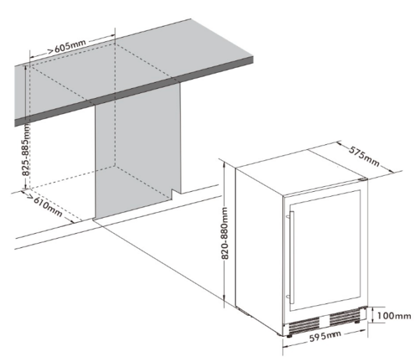 Õuekülmik Frigelux RETT136A - Image 5