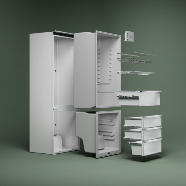 600 Integreeritud Külmik-sügavkülmik height 177.2 cm, ENTMUSP8S, Electrolux - Image 4