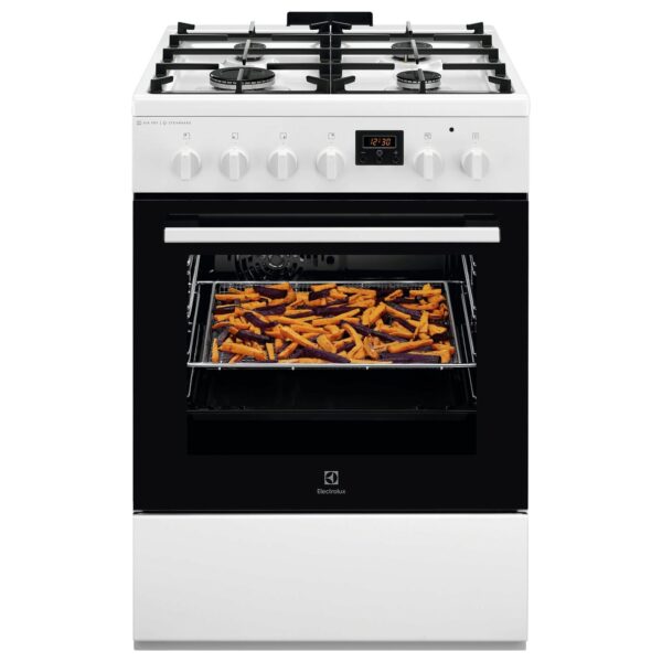 gaas elekter 600 SteamBake 60x60, LKK660220W, Electrolux