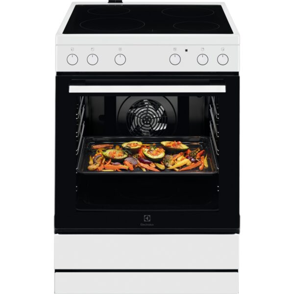 klaaskeraamiline elekter Multifunction 60x60, LKR62001CW, Electrolux