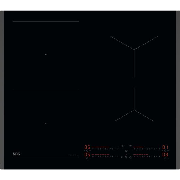 induktsioonpliidiplaat 60 cm Hob2Hoodiga 7000, TI64IB10FB, AEG