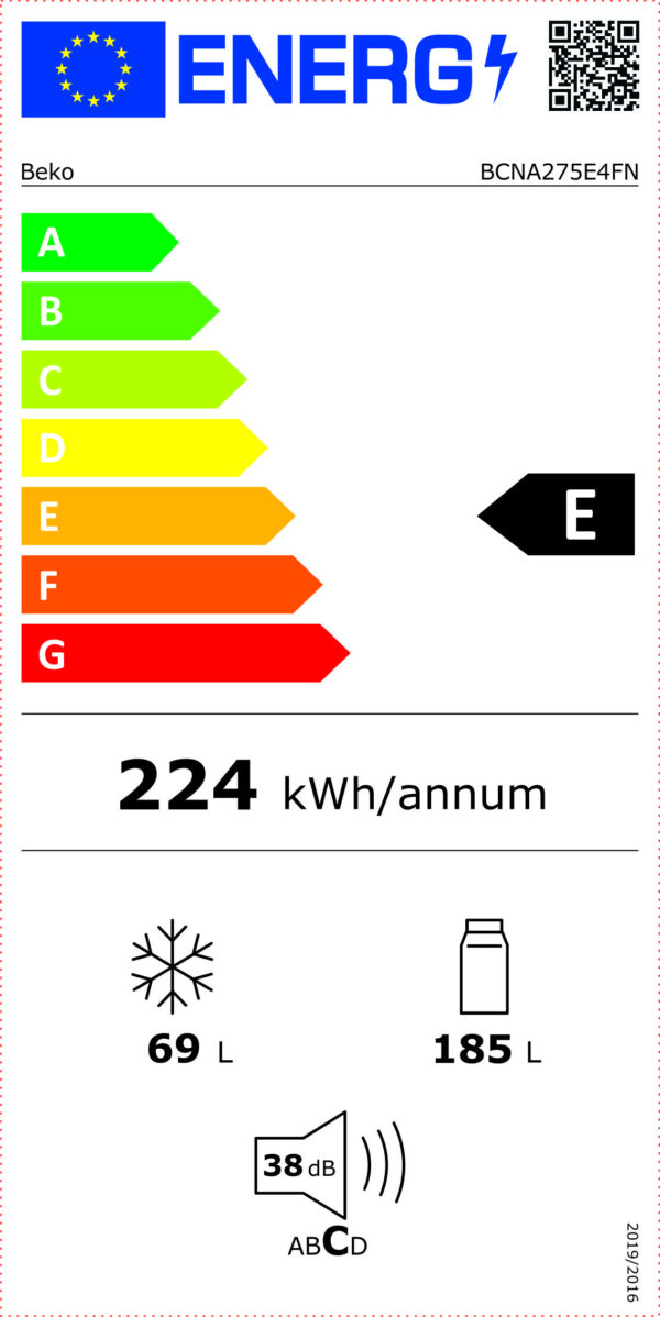 Integreeritav külmik Beko BCNA275E4FN - Image 3