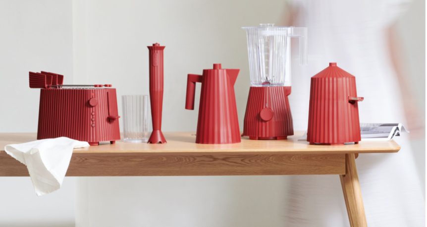 Veekeetja Plisse 1,7 L Alessi MDL06R, punane - Image 3