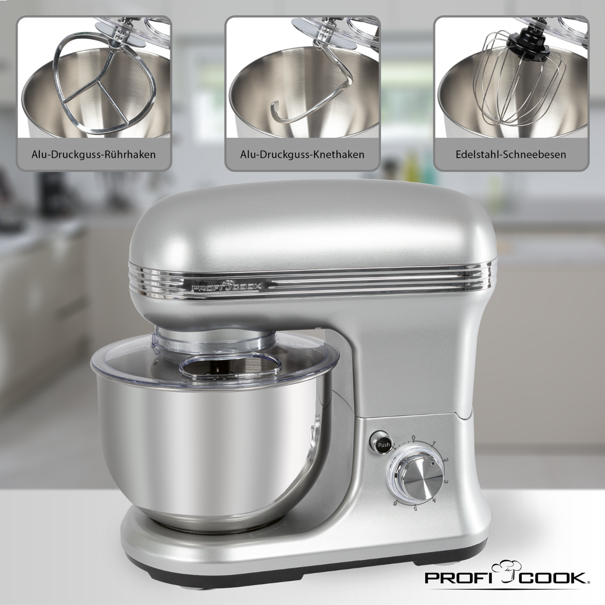 Köögikombain ProfiCook PCKM1222W - Image 3