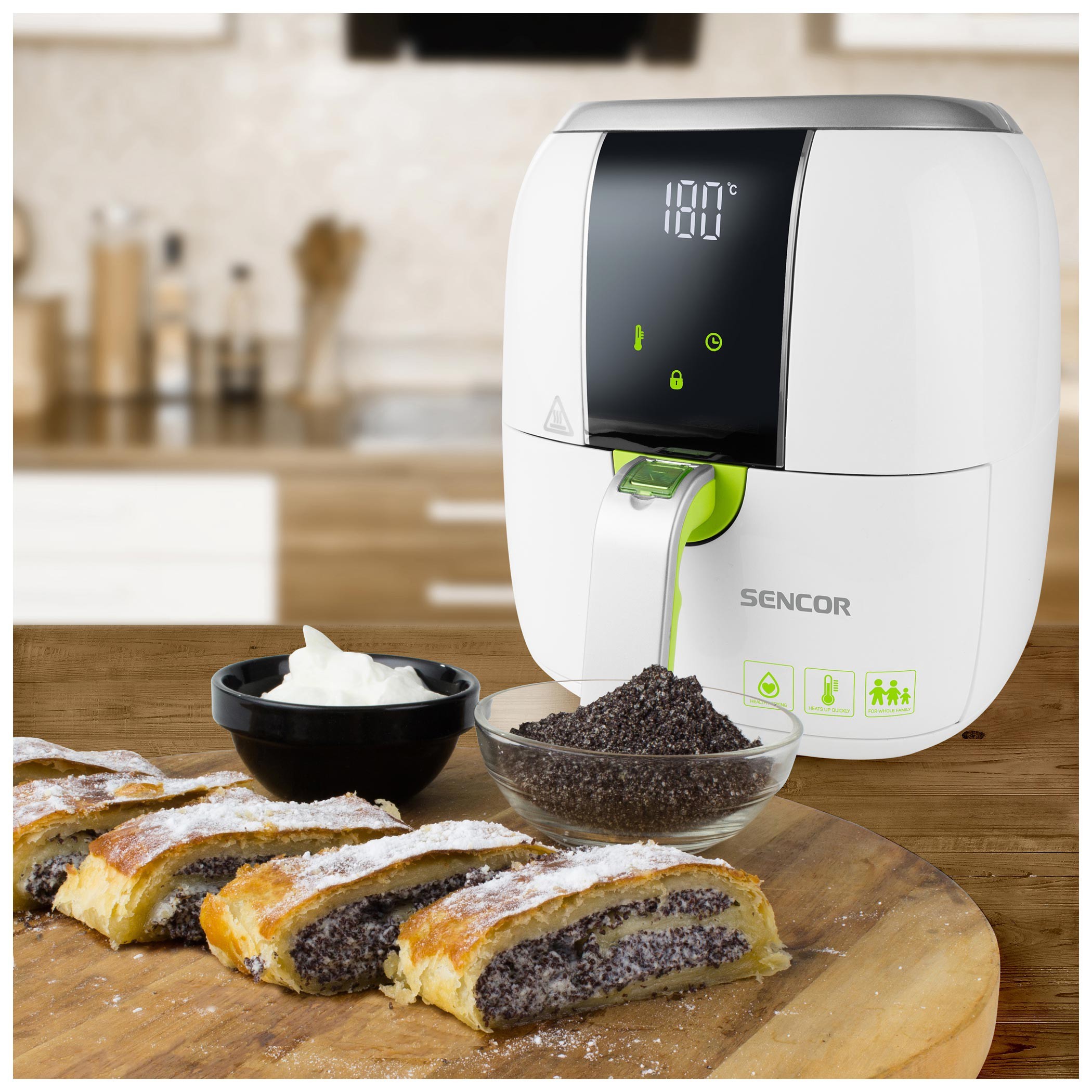 Kuumaõhufritüür Sencor SFR5320WH, 3L - Image 6