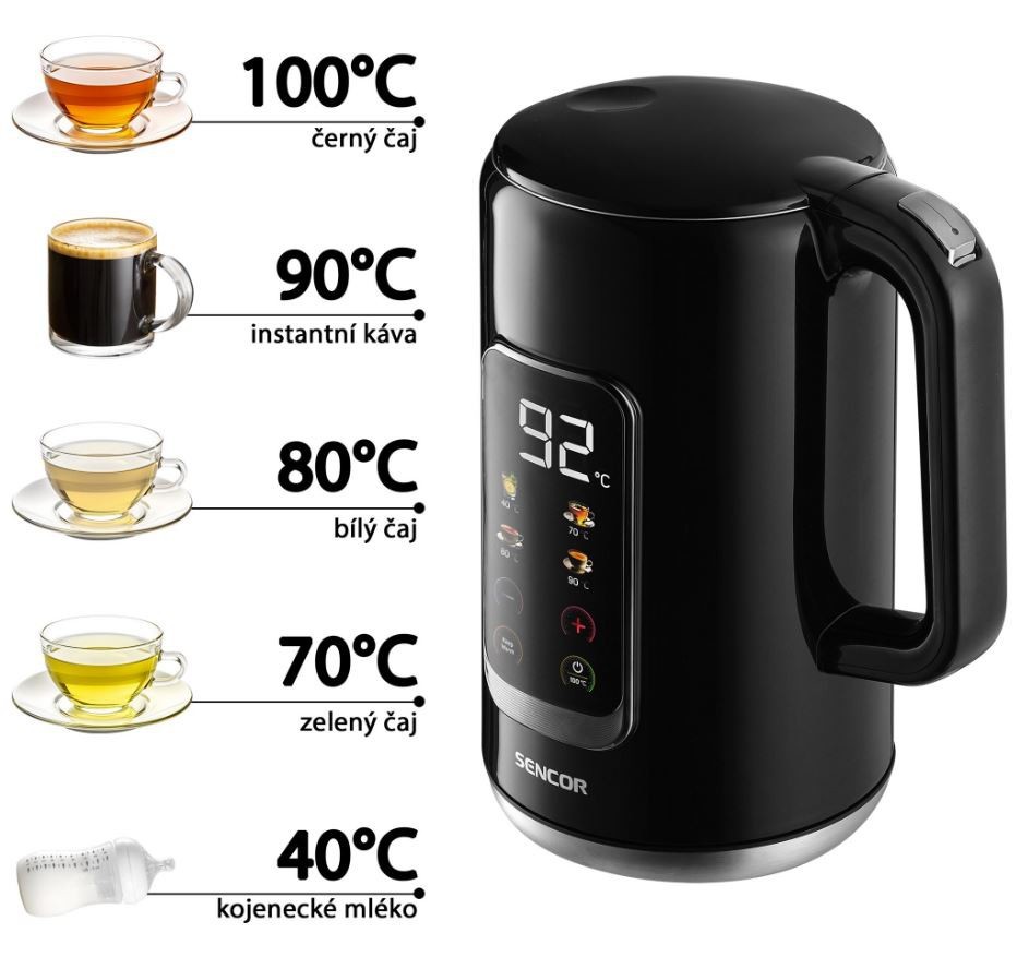 Veekeetja Sencor SWK0951BK, must - Image 3