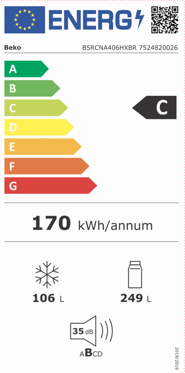 Külmik Beko B5RCNA406HXBR - Image 7