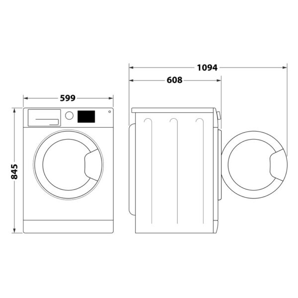 Eestlaetav Pesumasin Whirlpool W7X89SILENCEEE - Image 5