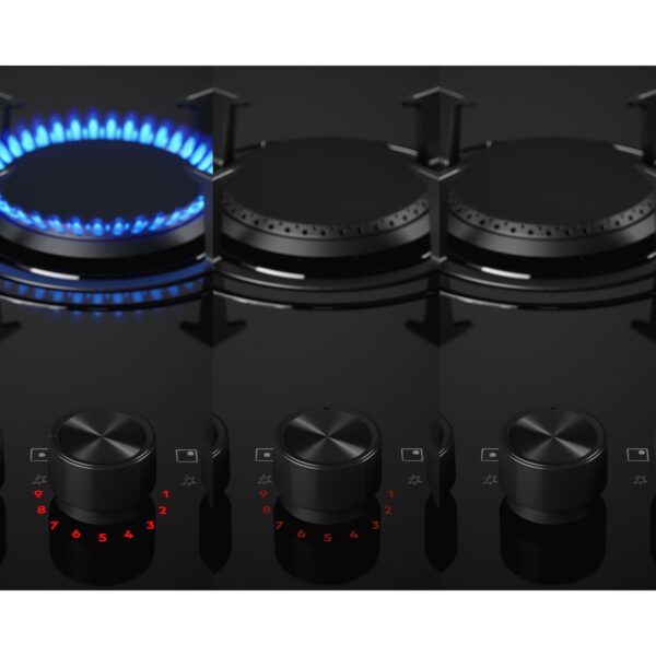 gaasipliidiplaat 60 cm Hob2Hood ühilduvus 8000 Flame Light  HKB64453NB, AEG - Image 13