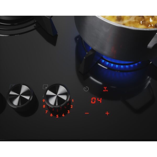 gaasipliidiplaat 60 cm Hob2Hood ühilduvus 8000 Flame Light  HKB64453NB, AEG - Image 12