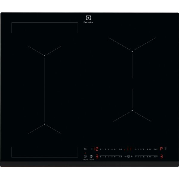 induktsioonpliidiplaat 60 cm Hob2Hood ühilduvus 600 Bridge  EIV63443, Electrolux