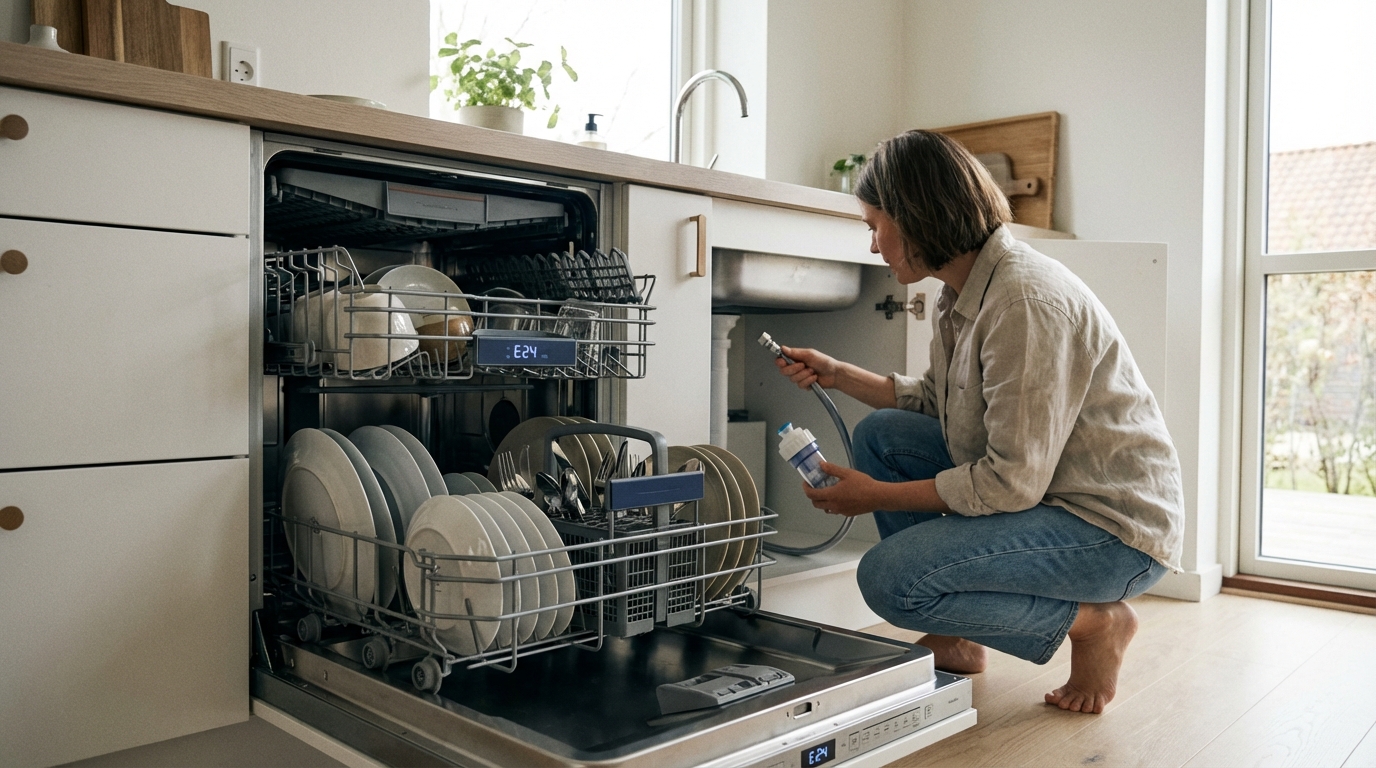 Nõudepesumasina veakoodid: tähendused ja kiired lahendused