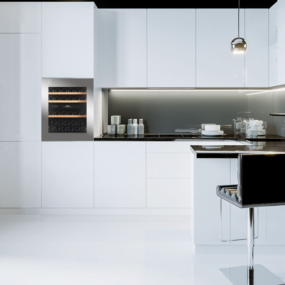 Kaetava uksega integreeritav veinikülmik Dunavox DAVG-32.80DOP.TO Horizon - Image 2